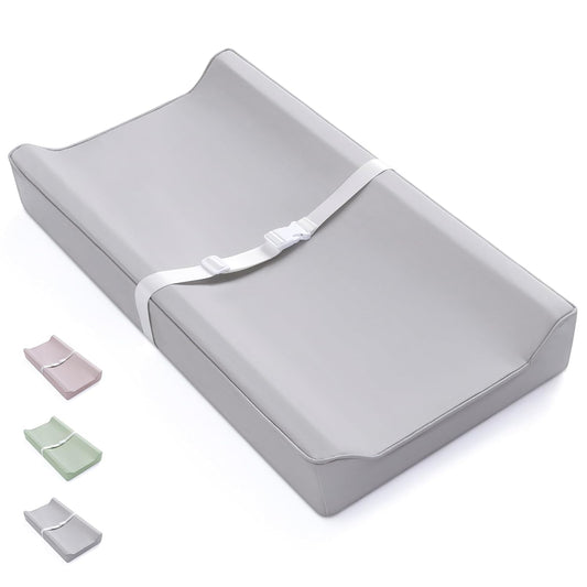 Waterproof Vegan Leather Changing Pad - Blissful Diary