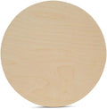 Wood Circles 10 in 1/4 in Thick Birch Plywood Discs - Pack of 25