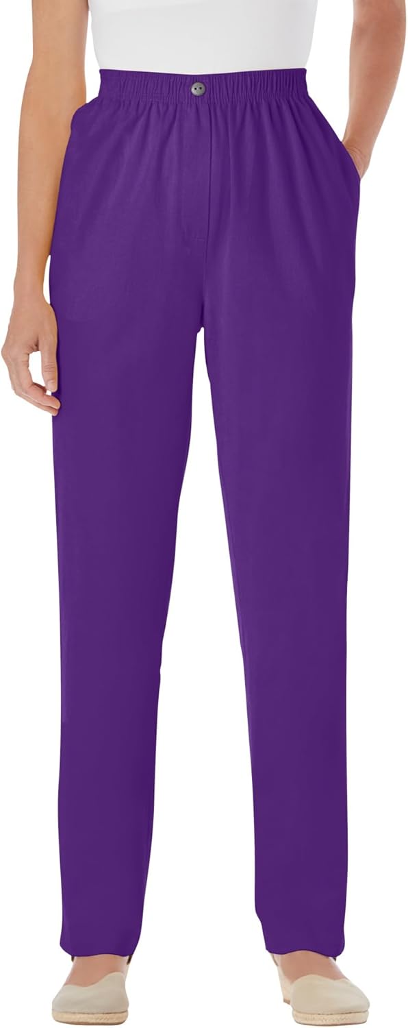 Plus Size 7-Day Straight-Leg Denim Jean for Everyday Comfort