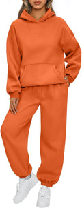 Womens Oversized 2 Piece Lounge Tracksuit Set - Cozy Fall Wear