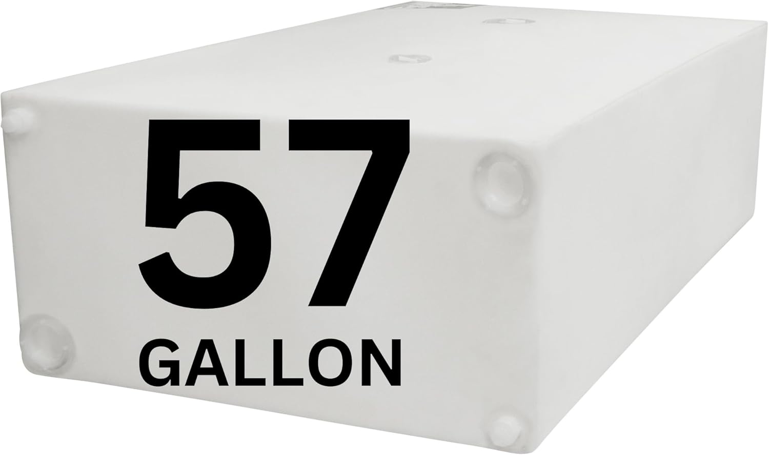 57 Gallon RV Fresh Water Tank for Drinking and Cooking Needs