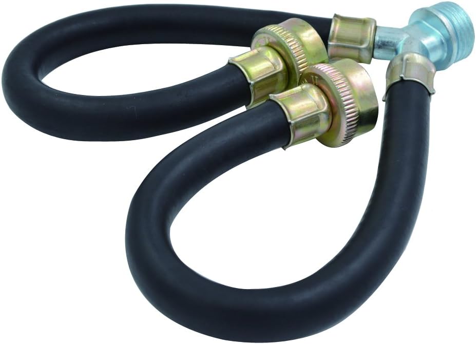 TT FLEX 1 ft Rubber Y Mixer Hose Connector for Easy Washing - 3/4 Fittings