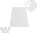 Elegant White Chandelier Shades for 5-Light Pendant Lights