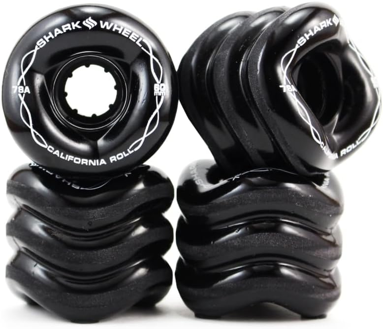 Shark Wheel 60mm Longboard Cruising Wheels for Smooth Riding
