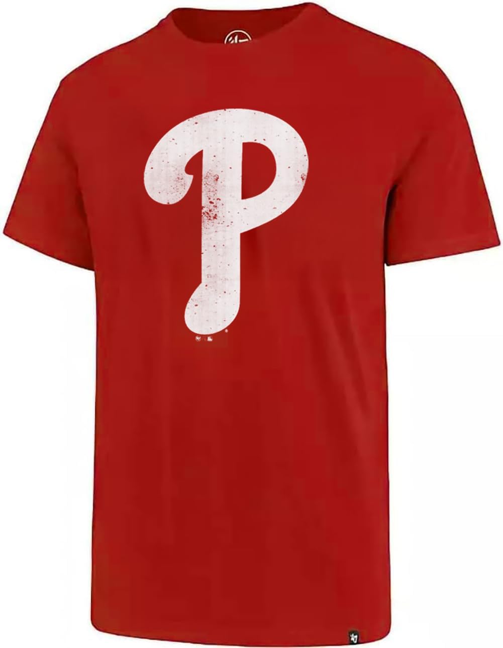 Philadelphia Phillies Distressed Imprint Logo Short Sleeve T-Shirt
