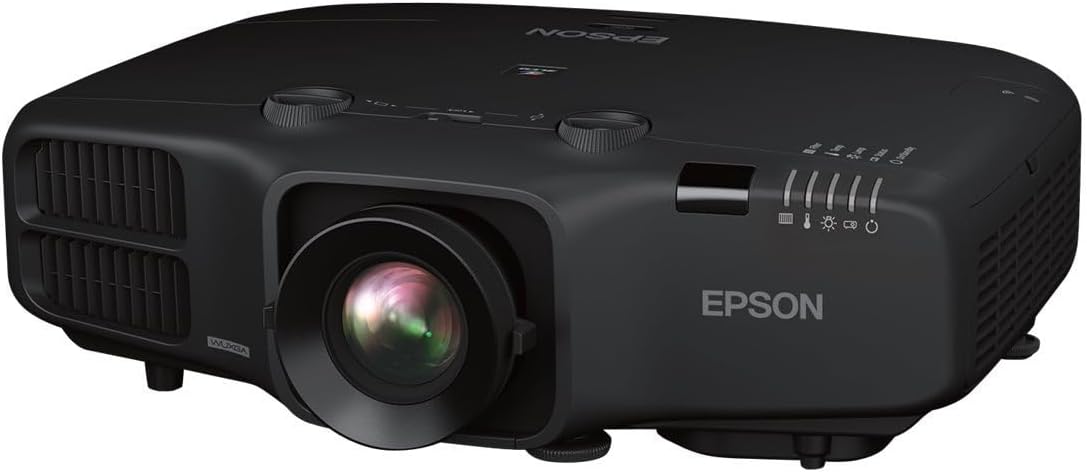 Epson V11H824120 PowerLite 5535U LCD Projector for Bright Displays