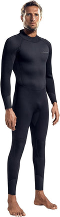 Men's 3/2mm Dark Lightning Wetsuit - Snug Cold Water Fit