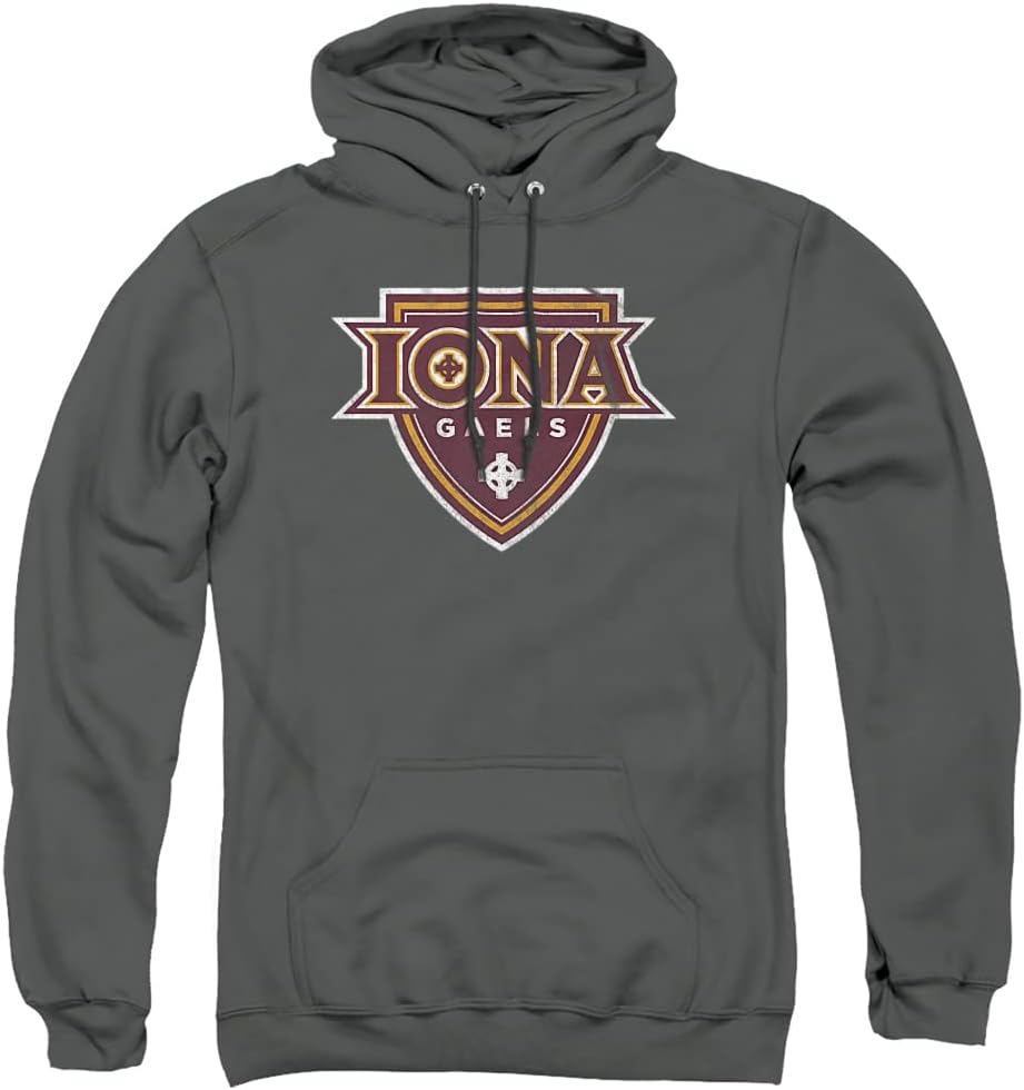 Official Collegiate Distressed Logo Hoodie for Everyday Wear