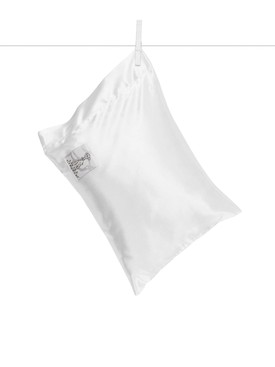 Little Giraffe Satin Decor Pillow - Ultra-Soft and Cozy