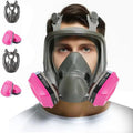 Full Face Respirator Mask with 60921 Filters - Reusable 6800 Style