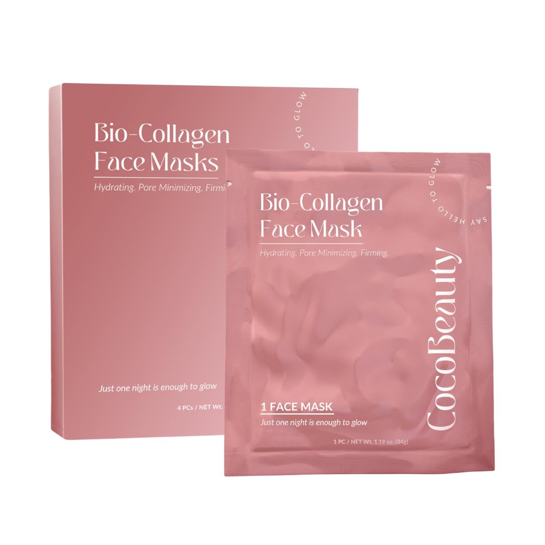 Bio Collagen Face Mask for Hydration & Anti-Aging Benefits