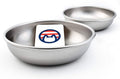 Stainless Steel Cat Bowls for Food & Water - Whisker Friendly USA