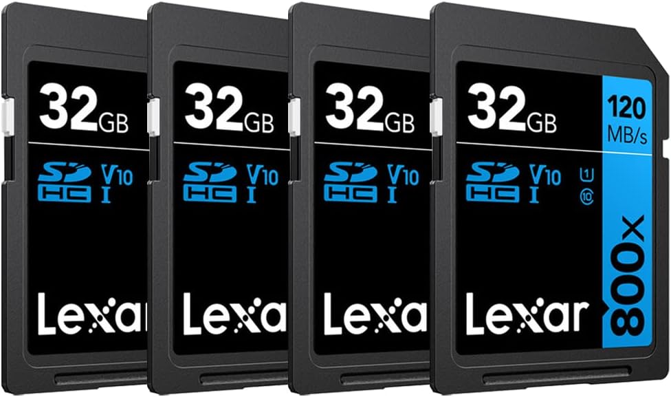 Lexar 32GB High-Performance 800x UHS-I SDHC Memory Card Review