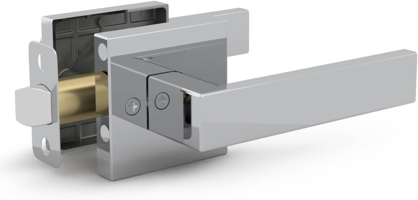 Mega Handles Polished Chrome Passage Door Handle for Any Room