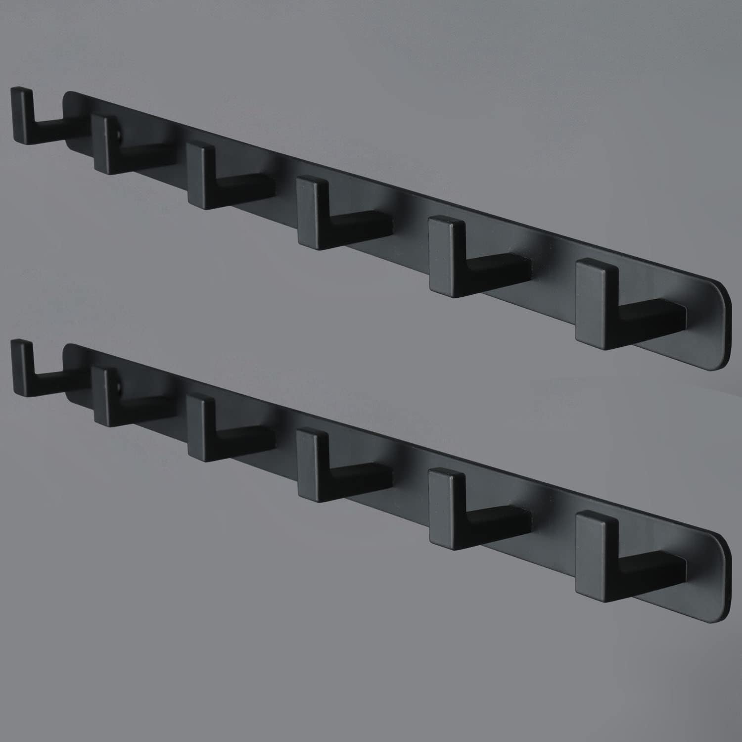 Heavy Duty Stainless Steel Coat Rack with 6 Tri Hooks for Home