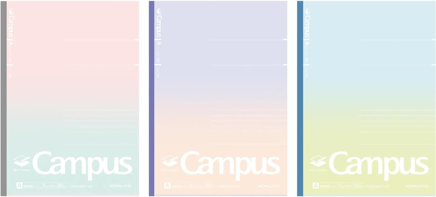 KOKUYO Campus Smart B5 3-Pack Dotted Comp Notebooks