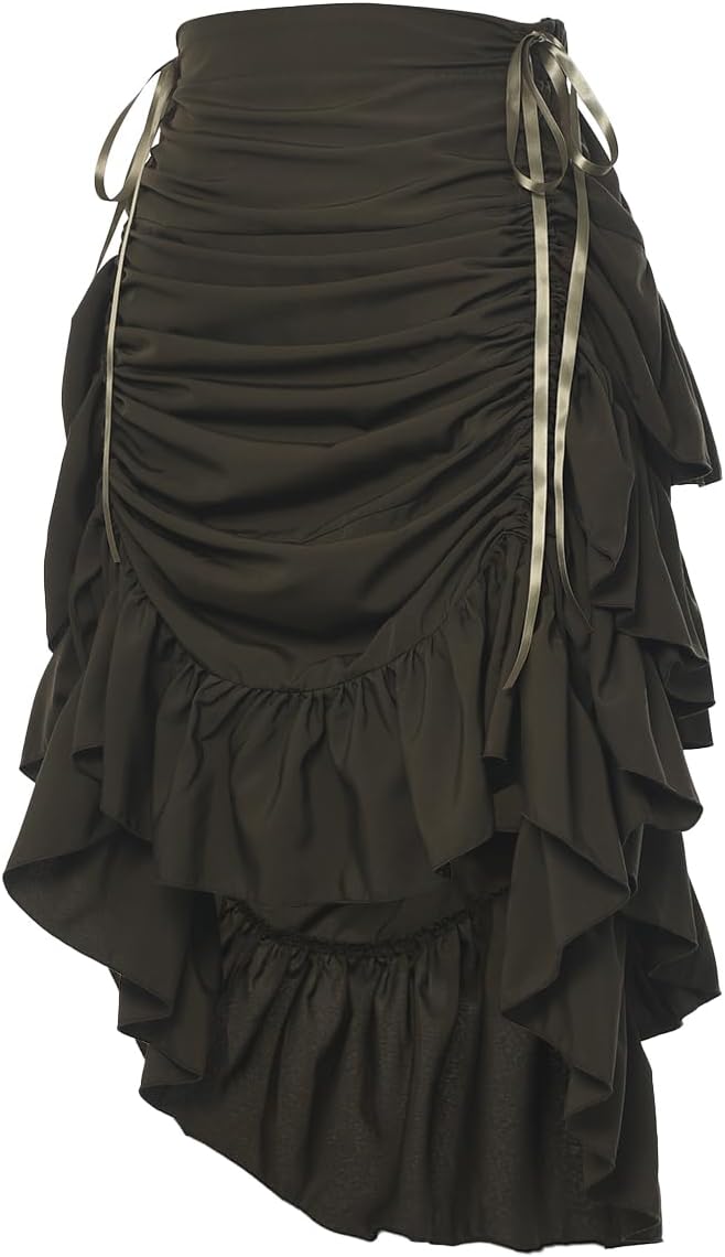 Victorian Steampunk Skirt for Women - Perfect Pirate Costume