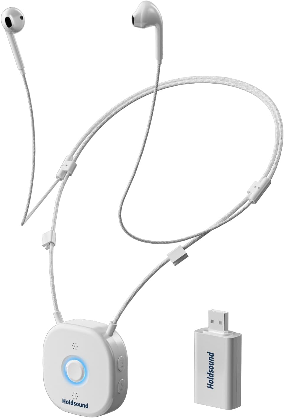 Holdsound Wireless TV Earbuds: No Delay, 15hrs Playtime