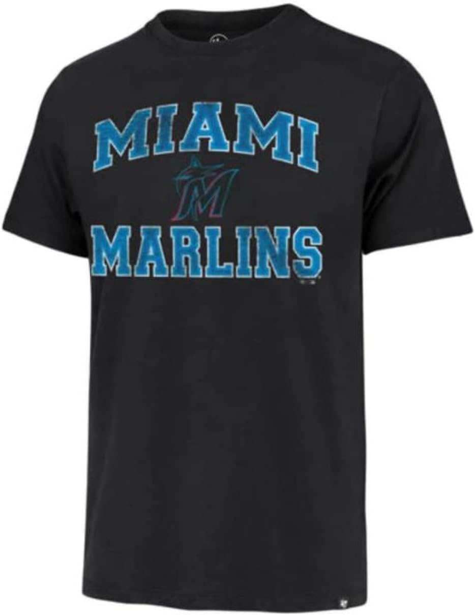 MLB Men's Union Arch Franklin Team Color Primary Logo T-Shirt