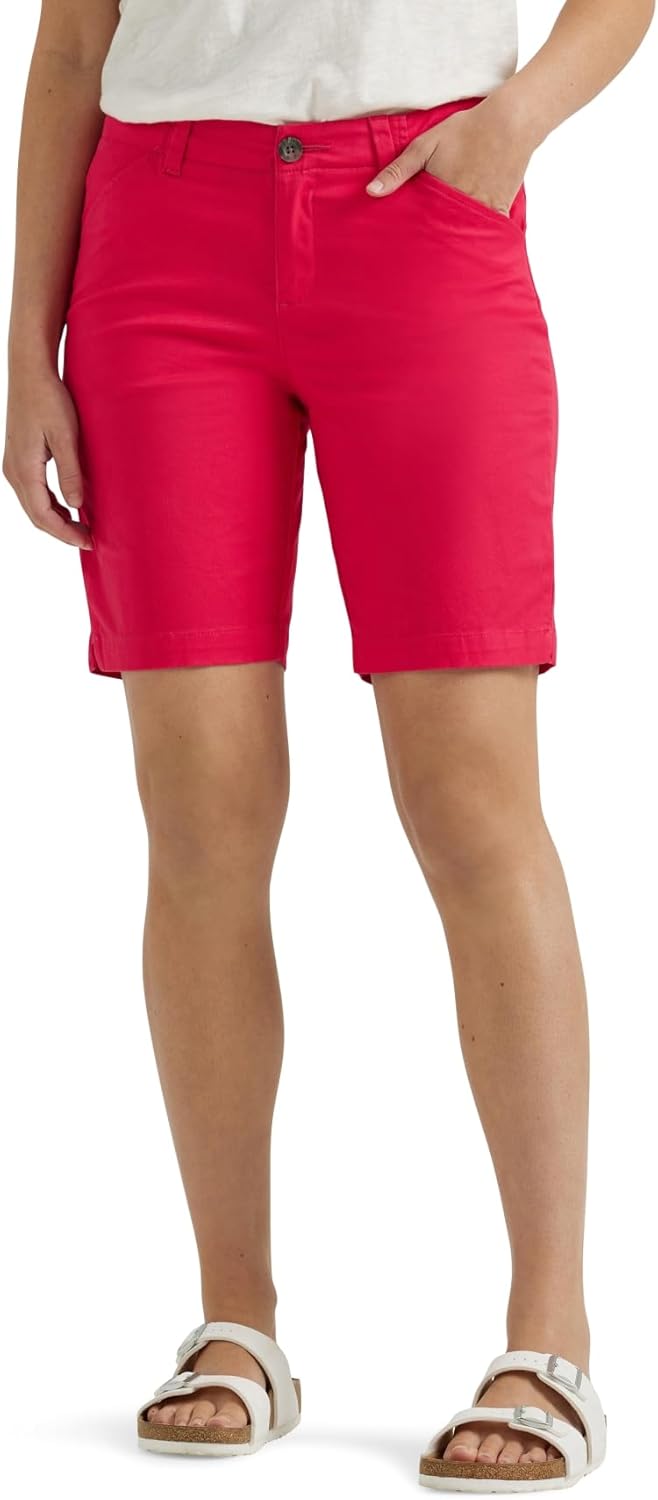 Lee Women's Legendary Chino Bermuda Short for Comfort and Style
