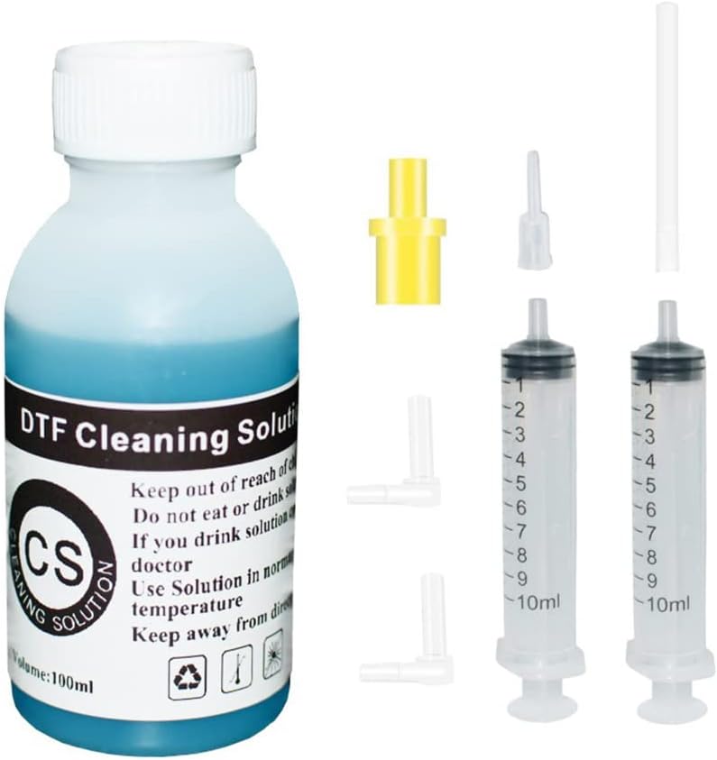 DTF Printer Cleaning Solution - Boosts Printer Performance