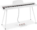 MUSTAR 88 Key Piano Keyboard for Beginners - Semi Weighted Portable