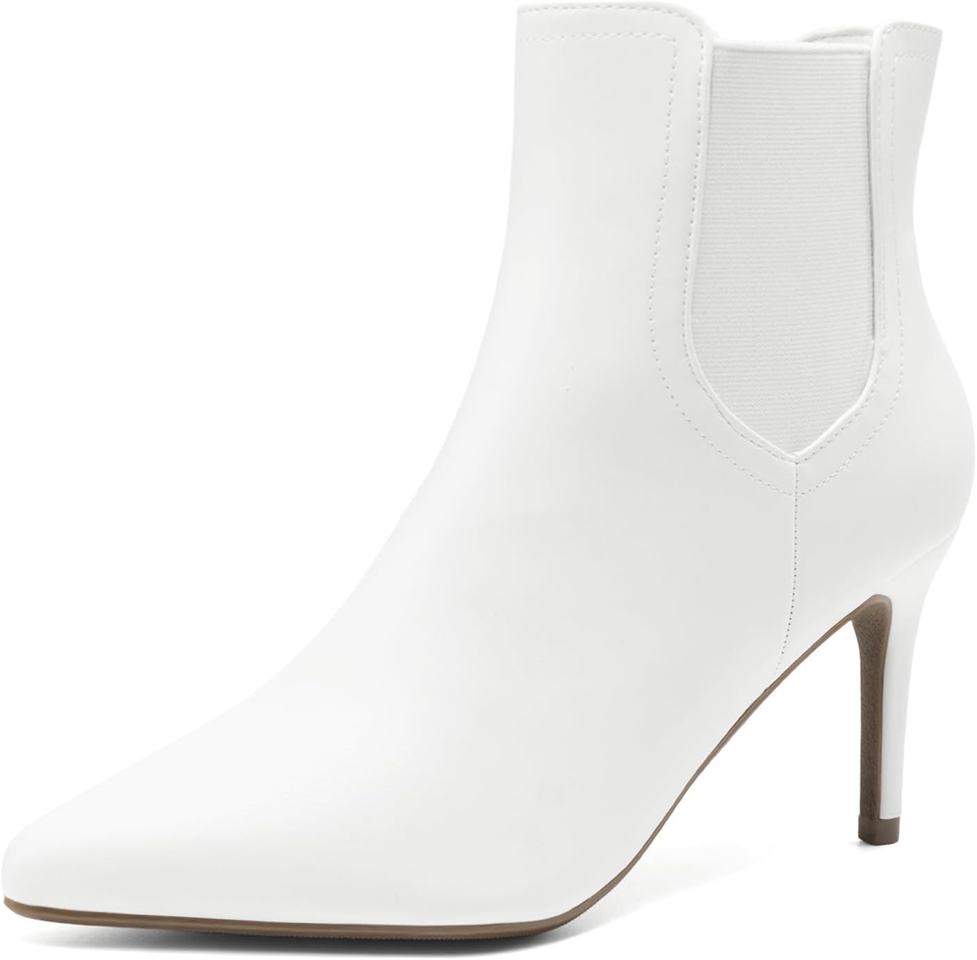 DREAM PAIRS Women's Pointed Toe Stiletto High Heel Booties