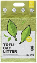 Michu Tofu Cat Litter Natural Clumping 5.5lb 8 Pack - Fast Clumping
