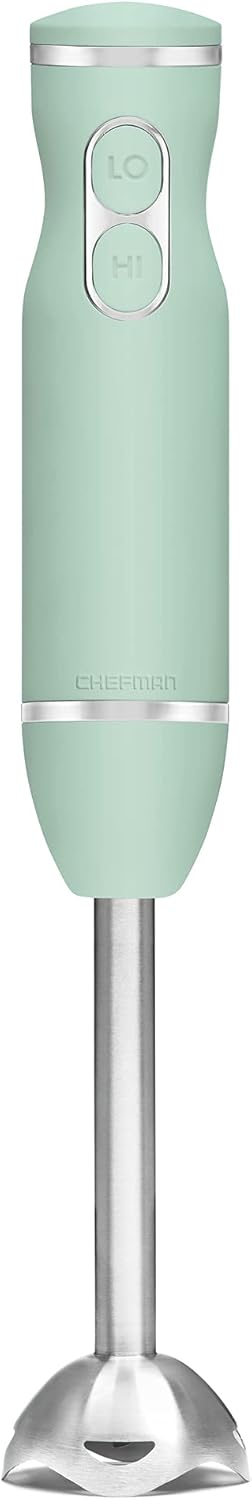 Powerful Chefman Hand Blender: Crush Ice Fast!