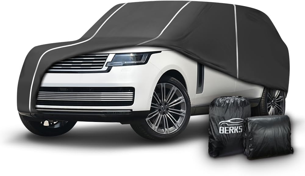 Fluorescent Strip Waterproof Car Cover for Range Rover 2011-2024
