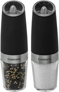 Cuisinart Gravity Salt and Pepper Mill Set - One-Handed Seasoning