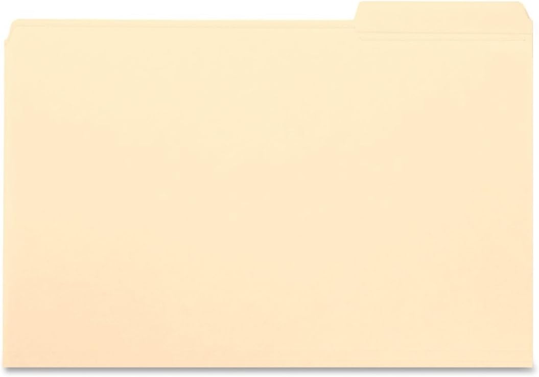 Smead File Folder Reinforced 1/3-Cut Tab for Organized Filing