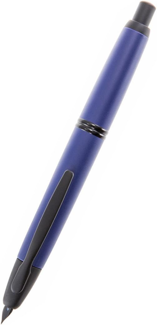 Pilot Vanishing Point Retractable Fountain Pen in Matte Blue