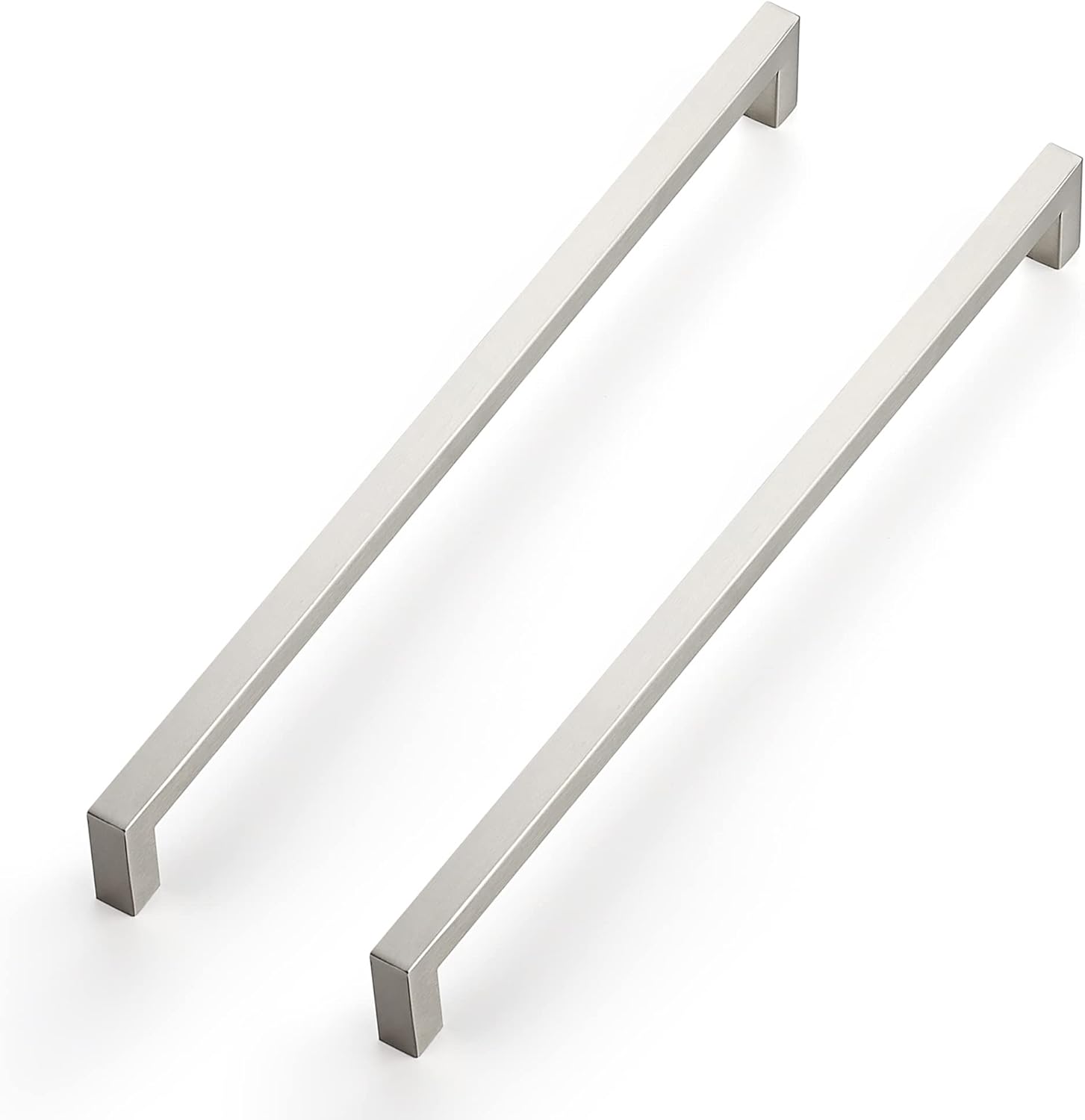 Ravinte 10 Pack Satin Nickel Kitchen Cabinet Handles for Drawers