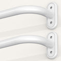 Wrap Around Curtain Rods 48 to 84 in - Heavy Duty Room Darkening Rods