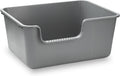 Large Cat Litter Box with High Sides and Low Entry - Anti-Splashing