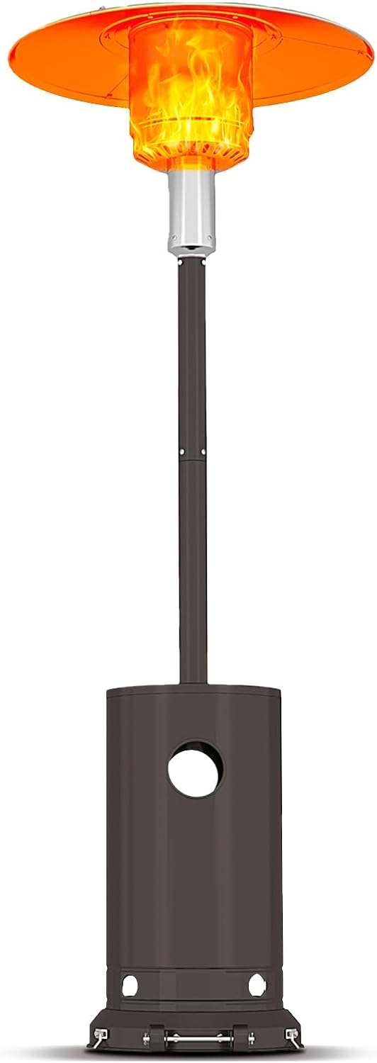 Portable 48,000 BTU Patio Heater - Warmth On Wheels!