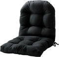 FILUXE Chair Pads Seat and Back Patio Cushions - Waterproof Tufted Set