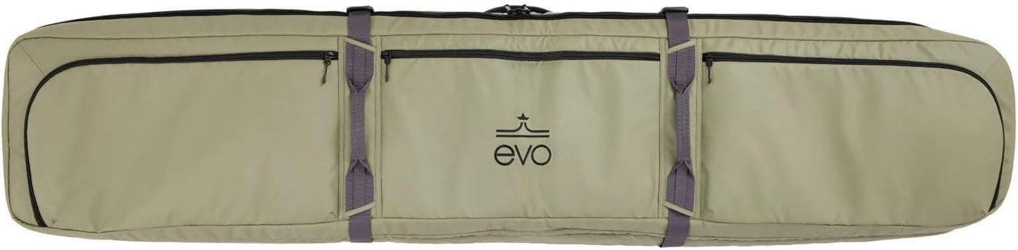 evo Deluxe Ski & Snowboard Roller Bag - TSA Compliant, Holds 2 Setups!  