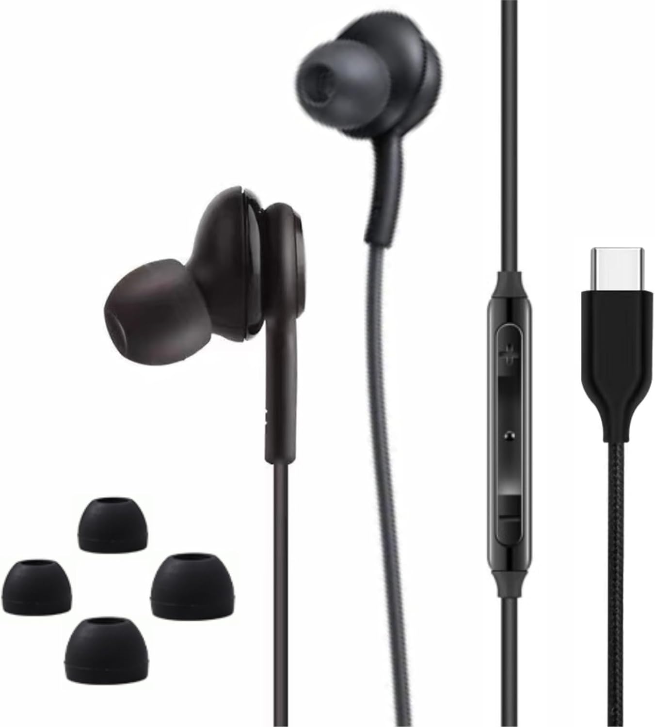 Qtresi Stereo In-Ear Earbuds for Samsung - Enhanced Sound Quality