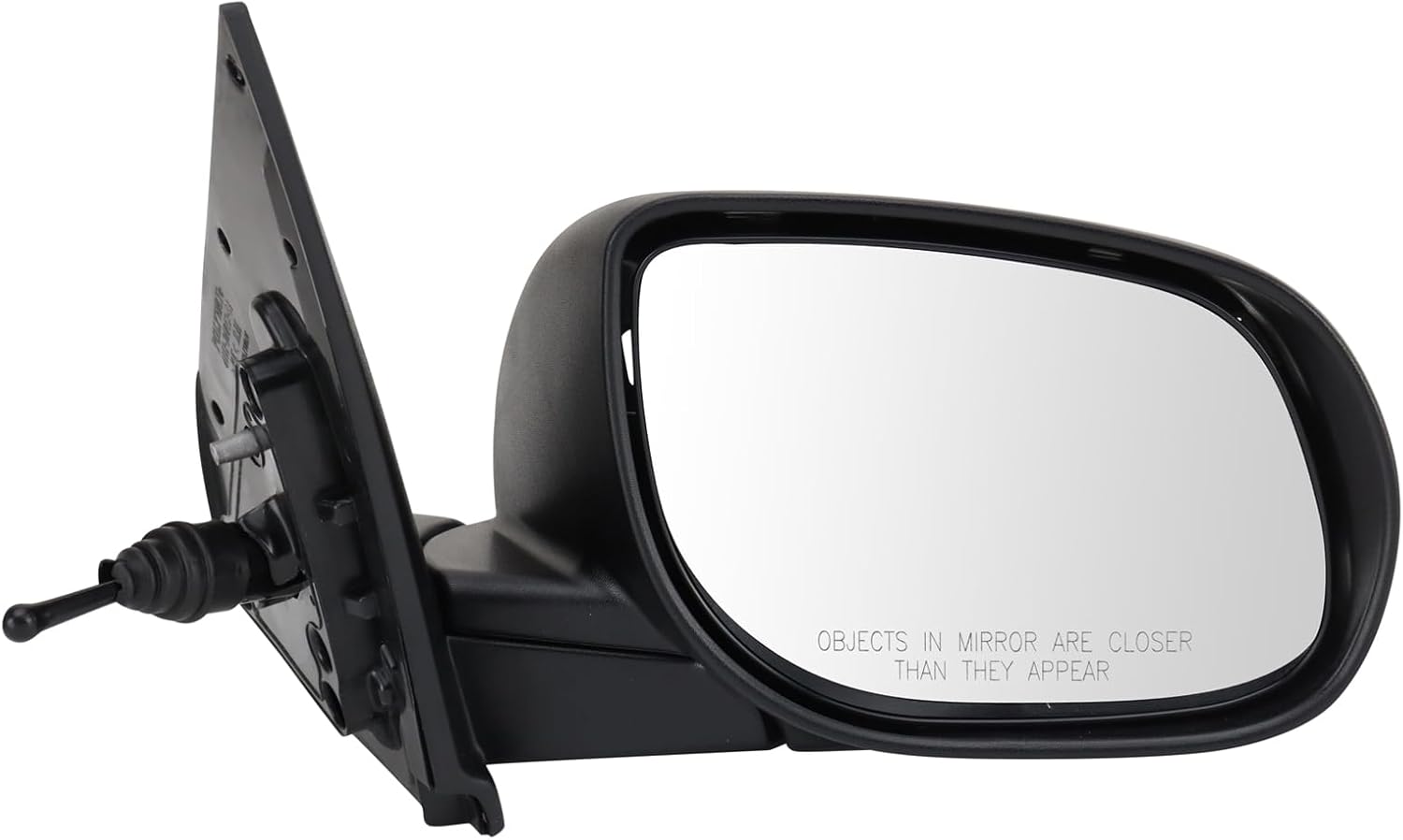 TRQ Passenger Side Mirror Assembly for 2010-2013 Kia Forte