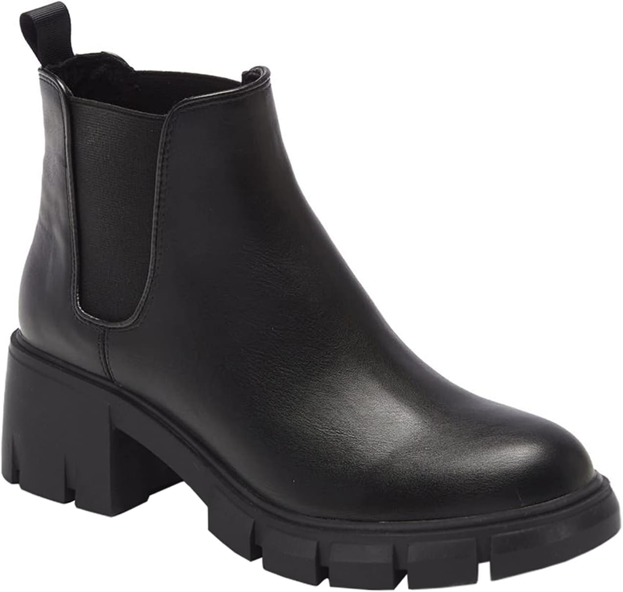Juliet Holy Womens Lug Sole Platform Ankle Booties for Style