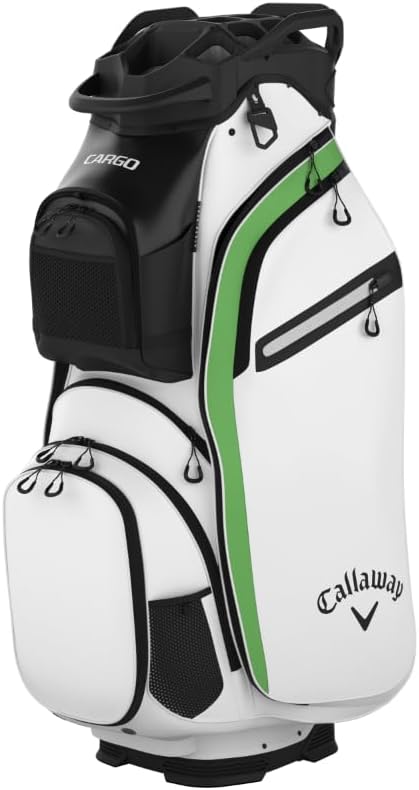 Callaway Golf Cargo Cart Bag with 14-Way Shaft Shield Arena Top