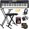 Casio CT-S300 61-Key Keyboard Bundle - Portable Touch-Responsive