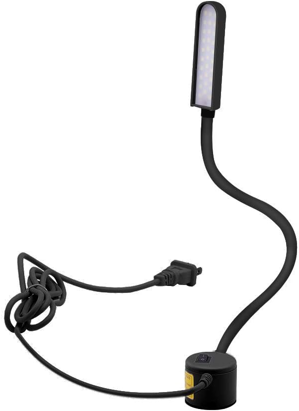 30 LED Magnetic Sewing Light by powker - Flexible Gooseneck for Precision Work
