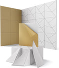 Acoustic Panels 18 Pack - Decorative Sound Absorbing Wall Tiles