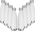 17oz Stainless Steel Insulated Water Bottle 8 Pack - VEGOND