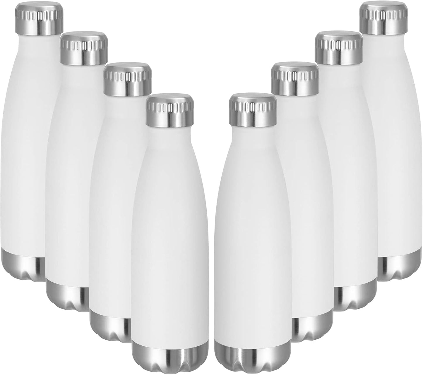 VEGOND 17oz Stainless Steel Water Bottles for All Activities