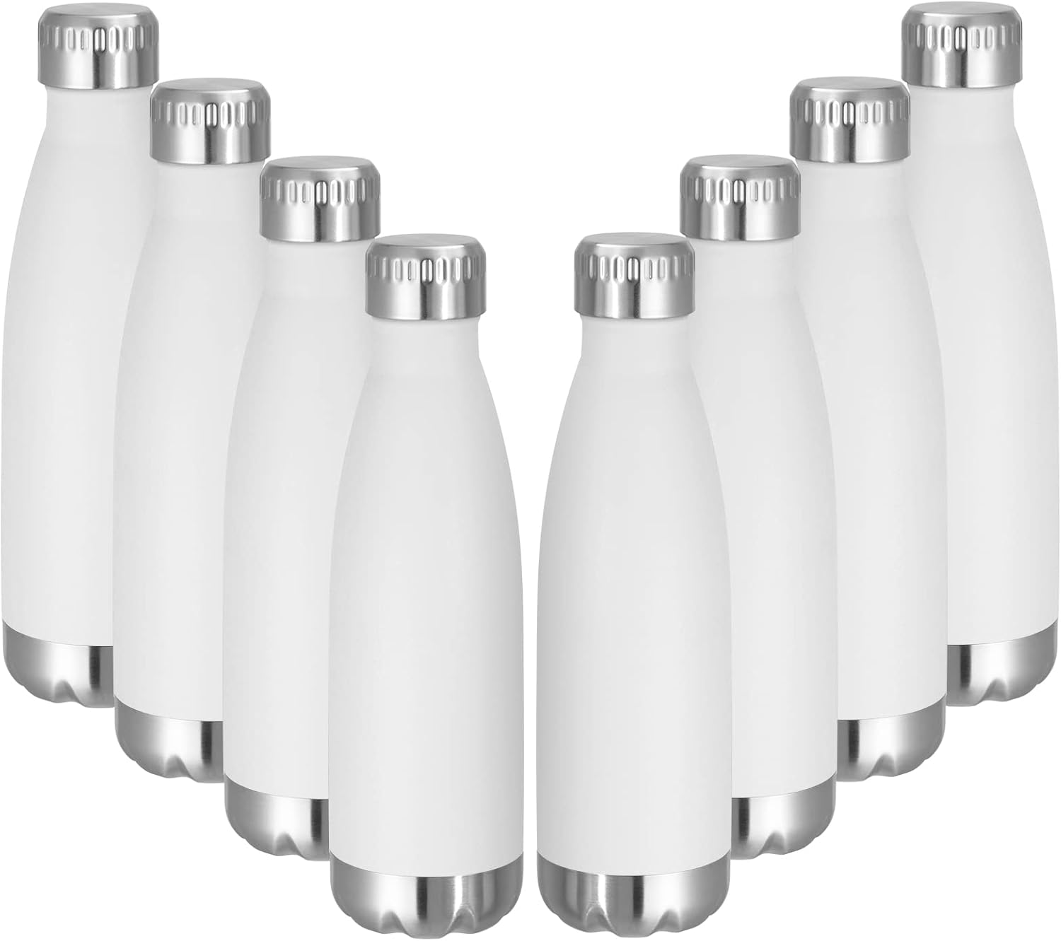 VEGOND 17oz Stainless Steel Water Bottles for All Activities