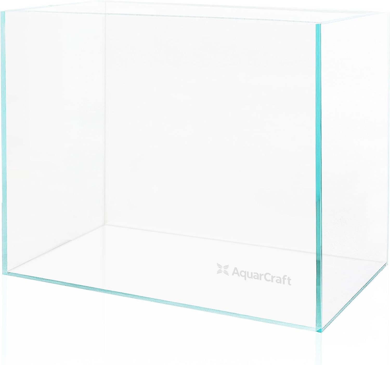 Ultra Clear Glass Fish Tank 3.5 Gallon for Betta and Shrimp